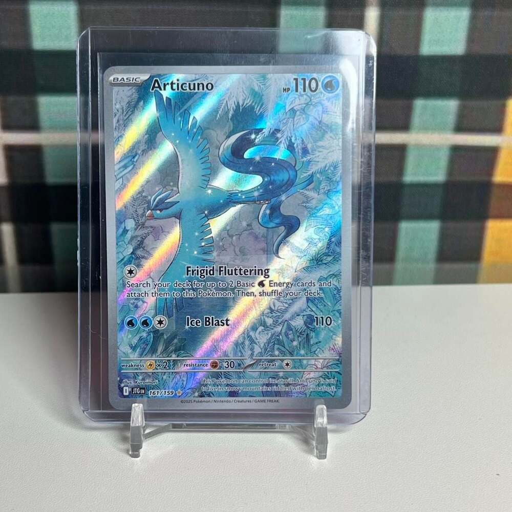 Pokémon Trading Card Game Articuno 161/159 Illustration Rare Journey Together